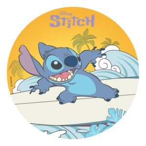 Syötävä kakkukuva, Stitch 20 cm