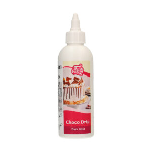Funcakes Choco Drip, tumma kulta 180 g