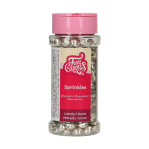 FunCakes Choco Lentils Metallic Silver 80 g