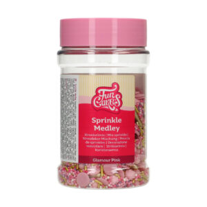 FunCakes Sprinkle Medley Glamour Pink 180g