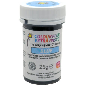 Sugarflair Colour Flex Extra Paste Blue 25g