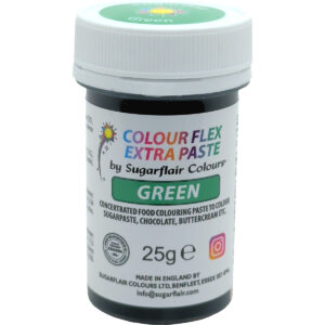 Sugarflair Colour Flex Extra Paste Green 25g