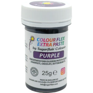 Sugarflair Colour Flex Extra Paste Purple 25g
