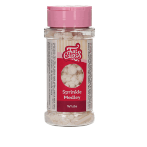 FunCakes Sprinkle Medley White 65 g