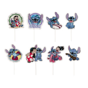 Stitch cake toppers 16 pcs