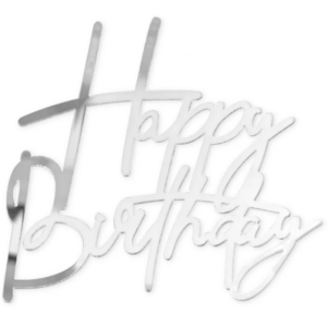 Kakkukoriste, Happy Birthday hopea