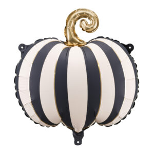 Foil balloon Striped pumpkin