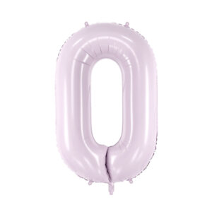 Muotofoliopallo, numero 0 violetti 72cm