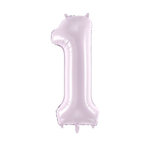 Muotofoliopallo, numero 1 violetti 72cm