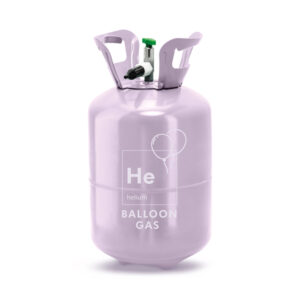 Helium tank, purple, max 30 balloons