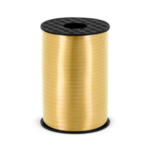 Plastic ribbon gold