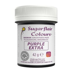 Sugarflair Max Concentrate Paste Colour Purple Extra 42g