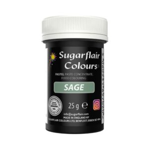 Sugarflair Paste Colour Pastel Sage 25g