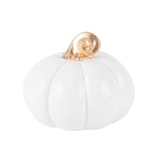 Decoration, white pumpkin
