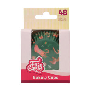 FunCakes Baking Cups Sweet Christmas pk/48