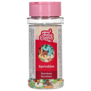 FunCakes Sprinkle Mix Rainbow Numbers 50 g