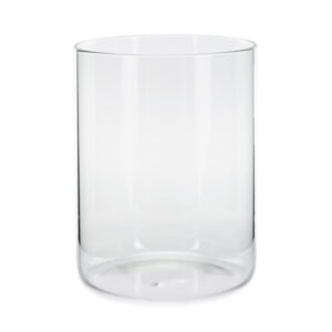 Glass tube for candles 13x17cm