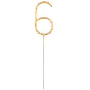 Gold Sparkler, number 6