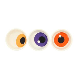 Plates, eyeballs 8pcs
