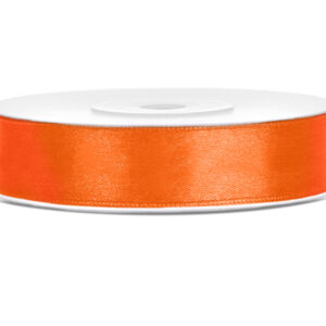 Satin ribbon 1,2cm orange
