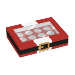 Simply Making Cupcake Box Santa 12 pk/2