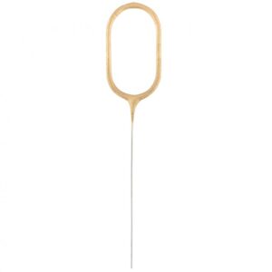 Gold Sparkler, number 0