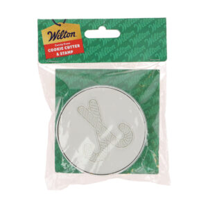 Wilton Cookie Cutter and Stamp Candy Cane