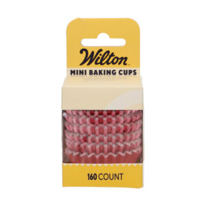 Wilton Mini Metallic Baking Cups Rosé Gold pk/160