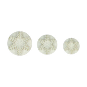 Wilton Plunger Cutter Snowflake set/3