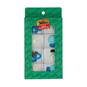 Wilton Sugar Decorations Cozy Winter set/8