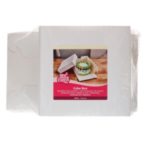 FunCakes Cake Box White 35x35x20cm pk/25