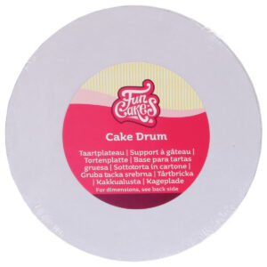 FunCakes Cake Drum Round White Ø17,5cm