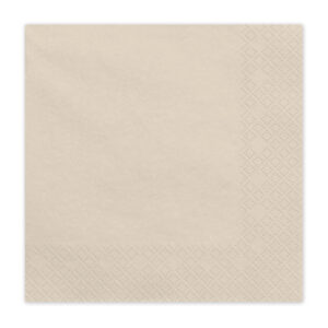 Large napkins, beige 20pcs