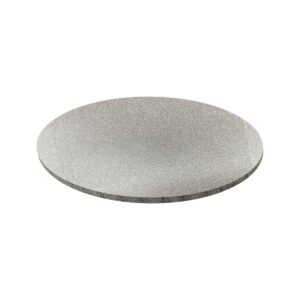 Simply Making Matt Masonite Board Round Silver Glitter 30 cm