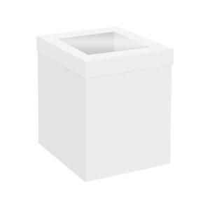 Simply Making Tall Cake Box Window White 30 x 30 x 30 cm pk/25
