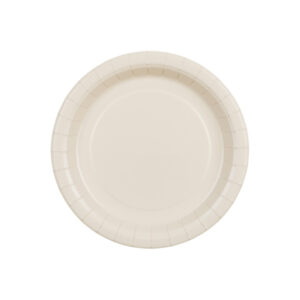 Small plates, beige 6pcs