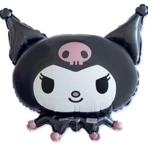 Foil balloon, Hello Kitty Kuromi black