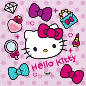 Large napkins Hello Kitty