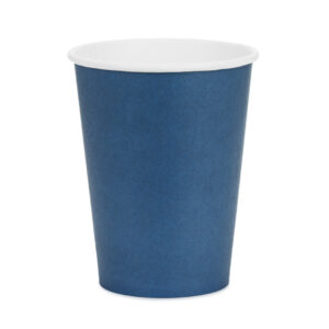 Paper cups, dark blue 6pcs