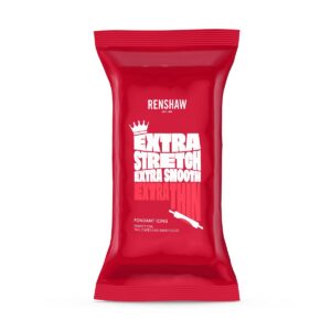 Renshaw Rolled Fondant Extra 1kg -Red-