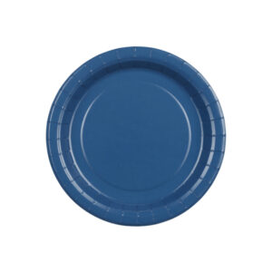 Small plates, dark blue 6pcs