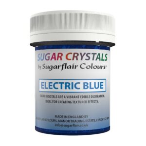 Sugarflair Sugar Crystals Electric Blue 40 g