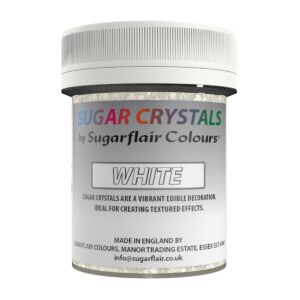 Sugarflair Sugar Crystals White 40 g