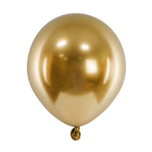 Glossy Balloons 12 cm, gold