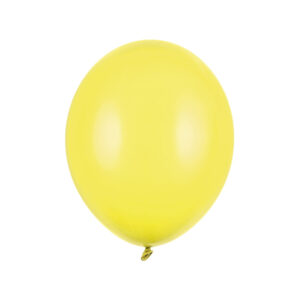 Strong Balloons 27cm, Pastel Lemon Zest 10pcs