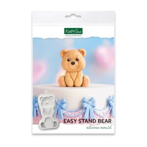 Katy Sue Silicone Mould Easy Stand Bear