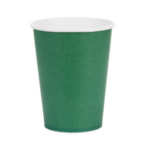 Paper Cups, dark green, 250ml