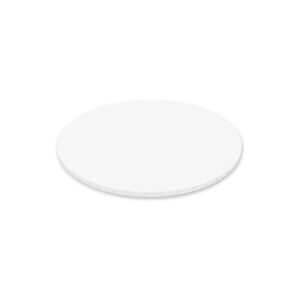Simply Making Matt Masonite Board 12 mm Round White 30 cm