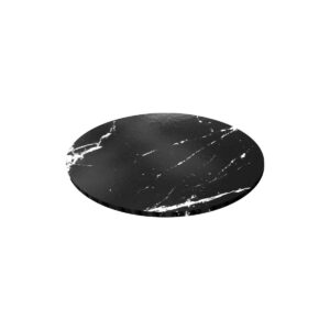 Simply Making Matt Masonite Board Round Black Marble 20 cm