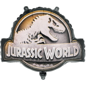 Muotofoliopallo, Jurassic World logo 45x37cm